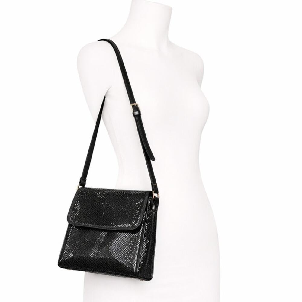 Whiting & Davis Black Mesh Shoulder Bag Evening Purse EUC